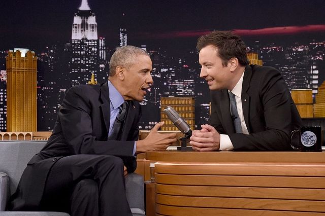 President Obama and Jimmy Fallon